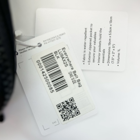 NEW Lululemon OG Black Everywhere Belt Bag - Picture 5 of 8